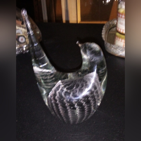 FM Konstglas/ Marcolin Swedish Fumato Glass Bird - Picture 3 of 5